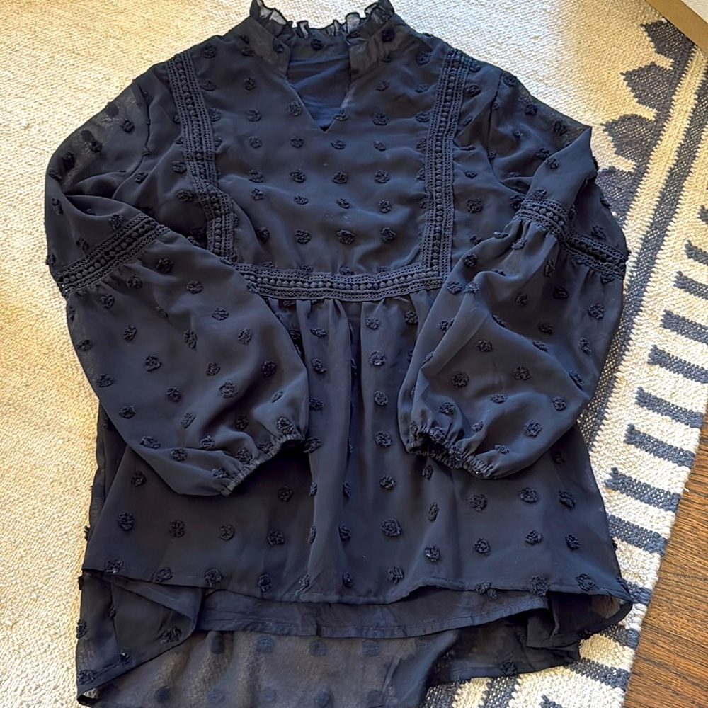 Boutique blouse with beautiful details